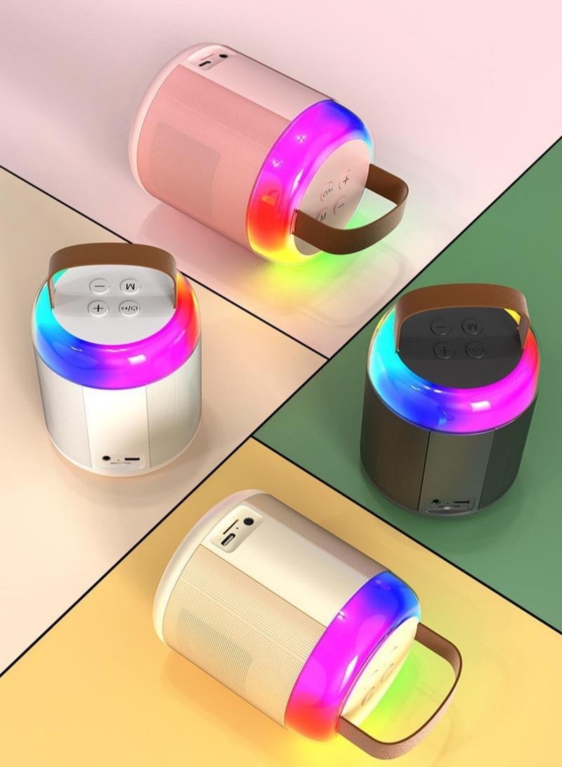 Hot-Selling Bluetooth Speaker with Portable Mini Karaoke Microphone – Kids Singing Machine, Home Use Mini KTV - Image 2