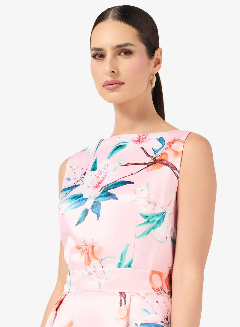 Ella  Floral Print Dress for Women | Best Price UAE