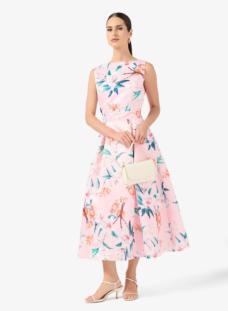 ايلا فستان بطبعة زهور