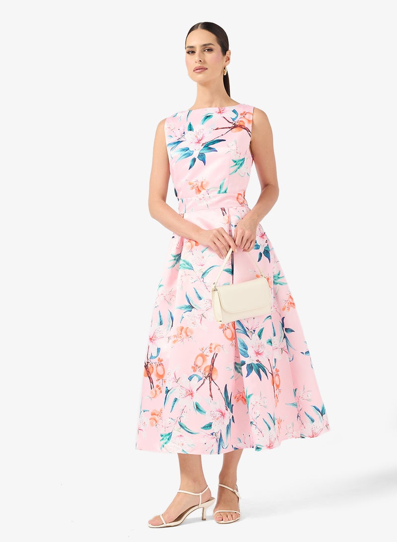 ايلا فستان بطبعة زهور - Image 1