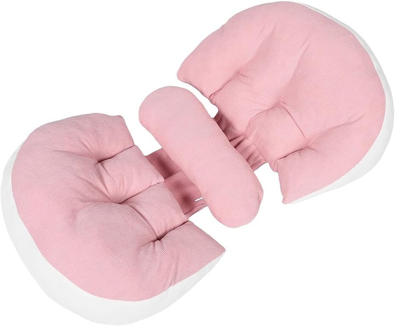 U Shaped Maternity Pillow for Pregnancy Back Support Lightweight Portable Easy Store - Image 1