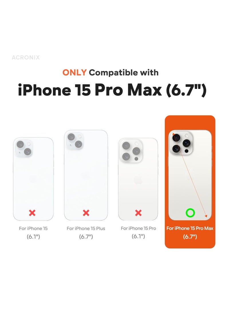 ELTRAZONE iPhone 15 Pro Max 6.7" Case – Red, Silky-Soft Liquid Silicone, Shockproof Rubber, Includes 1 x Screen Protector - Image 2