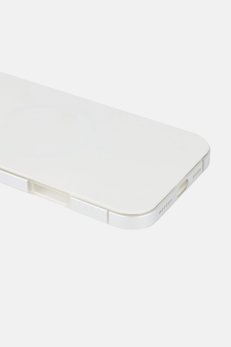 LEVELO iPhone 16 Pro Max Opulis Magsafe Compatible Protective Case, White - Image 4