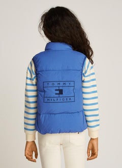 TOMMY HILFIGER Youth Down Denim Look Vest Jacket  - Image 2