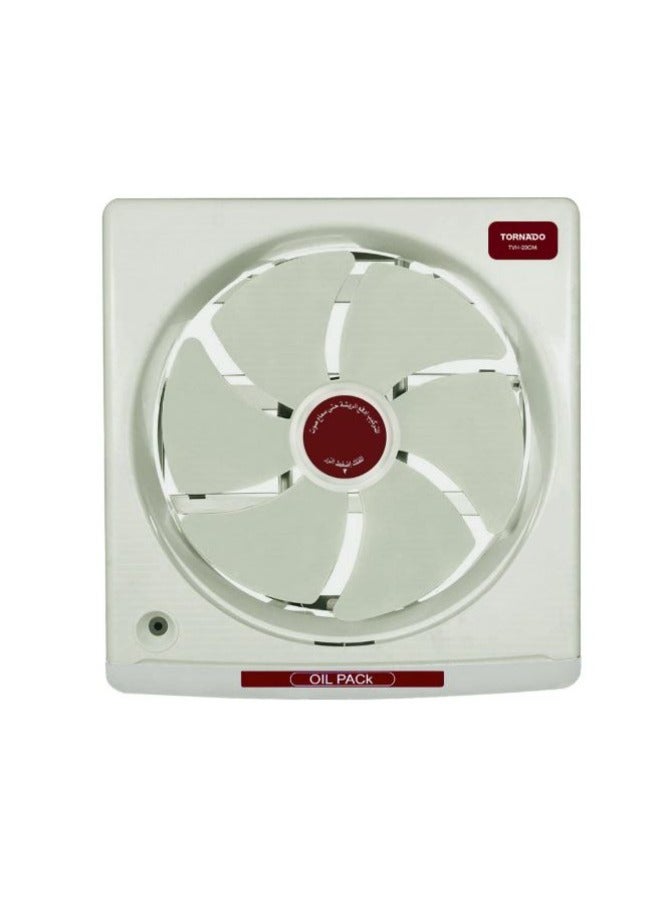 شفاط مطبخ 20 سم، كريمي TVH-20CM