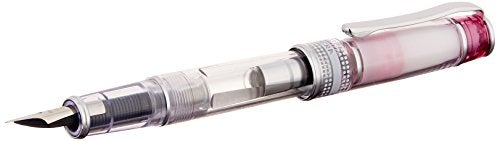 Pilot Prera Iro-Ai Calligraphy-Nib Transparent Pink Body Fountain Pen (FPRN-350R-TPCM) - Image 5