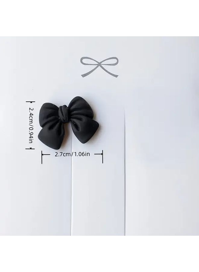 Blue Resin Bow Cable Protector Ornament Compatible with Any Charging Head for Home Office Travel Use - Image 5