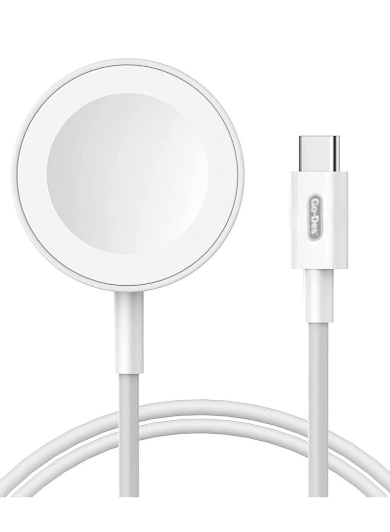 GO-DES Go Des GD-UC590 Apple Smart Watch Series Wireless Type-C Charging Cable  - Image 2
