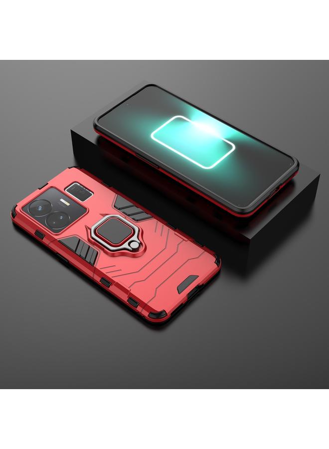 S-TOP Case For Realme GT Neo 5 / GT3 Magnetic Ring Holder PC + TPU Phone Case - Image 2