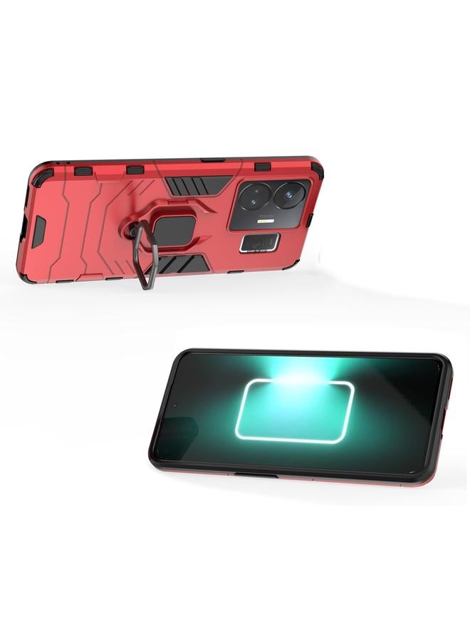 S-TOP Case For Realme GT Neo 5 / GT3 Magnetic Ring Holder PC + TPU Phone Case - Image 4