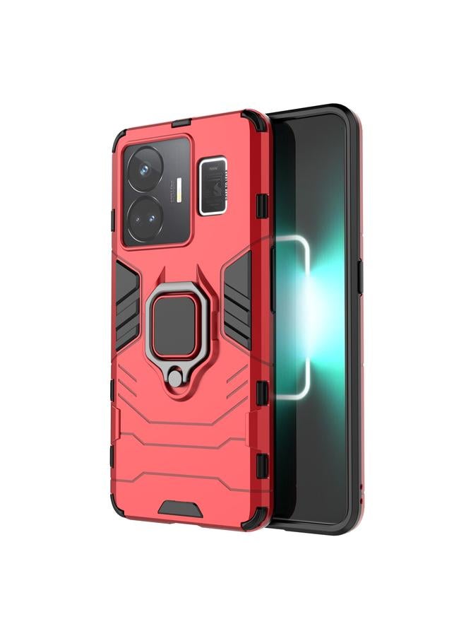S-TOP Case For Realme GT Neo 5 / GT3 Magnetic Ring Holder PC + TPU Phone Case - Image 1