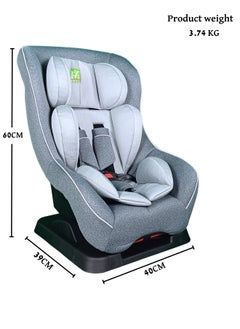 MAAS Car Seat for Children from Birth to 4 Years, Forward-facing and Rear-Facing, with Seat Belt. The Seat is Easy to Remove and Install. It is Soft and Comfortable for Baby to Sit on.  - Image 4