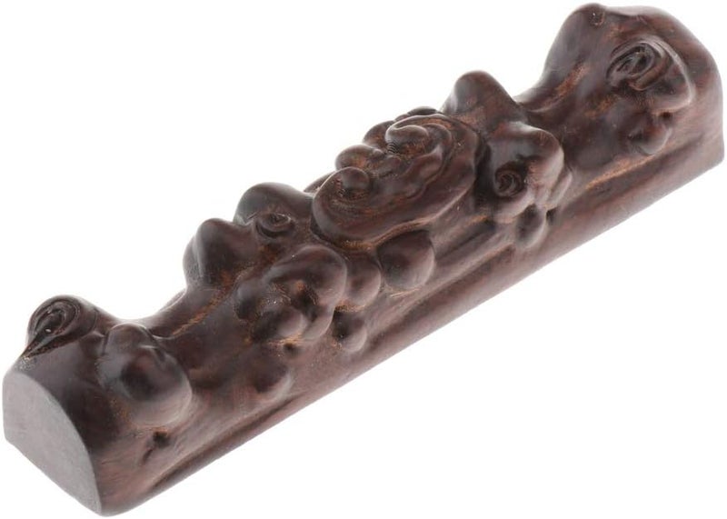 klarako Vintage Wooden Writing Brush Rest Stand Pen Rest Painting Brushes Rack - Image 1
