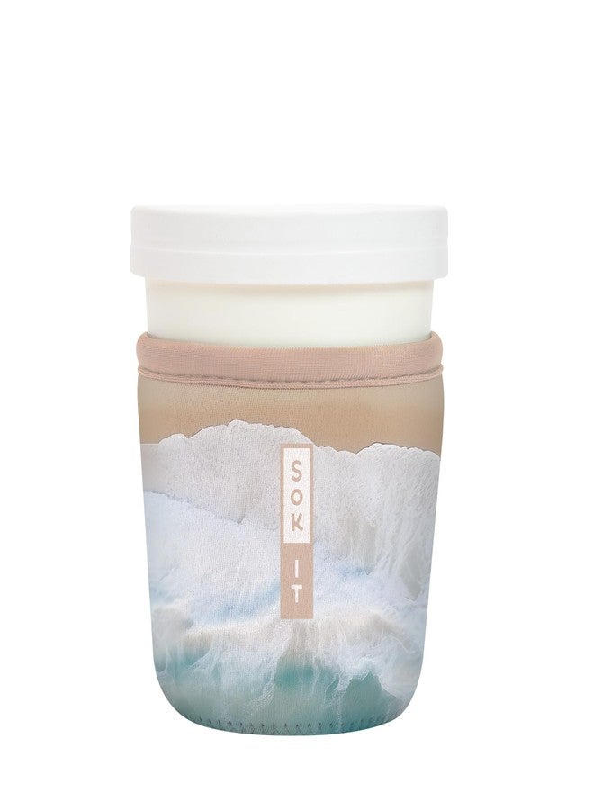 Sok It IceCreamSok Insulated Neoprene Cover (Ay, Bay Bay!, Tapered Ice Cream Pints) - Image 1