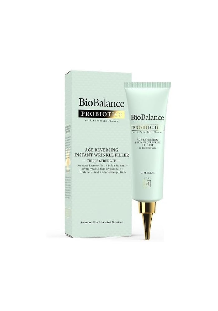 Biobalance بيوبالانس بروبيوتيكز لملء التجاعيد الفوري المعكوس للسن - قوة ثلاثية، 30 مل - Image 3