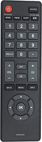 UBay NH305UD Remote Control Replacement for Emerson LCD HDTV TV - Image 3