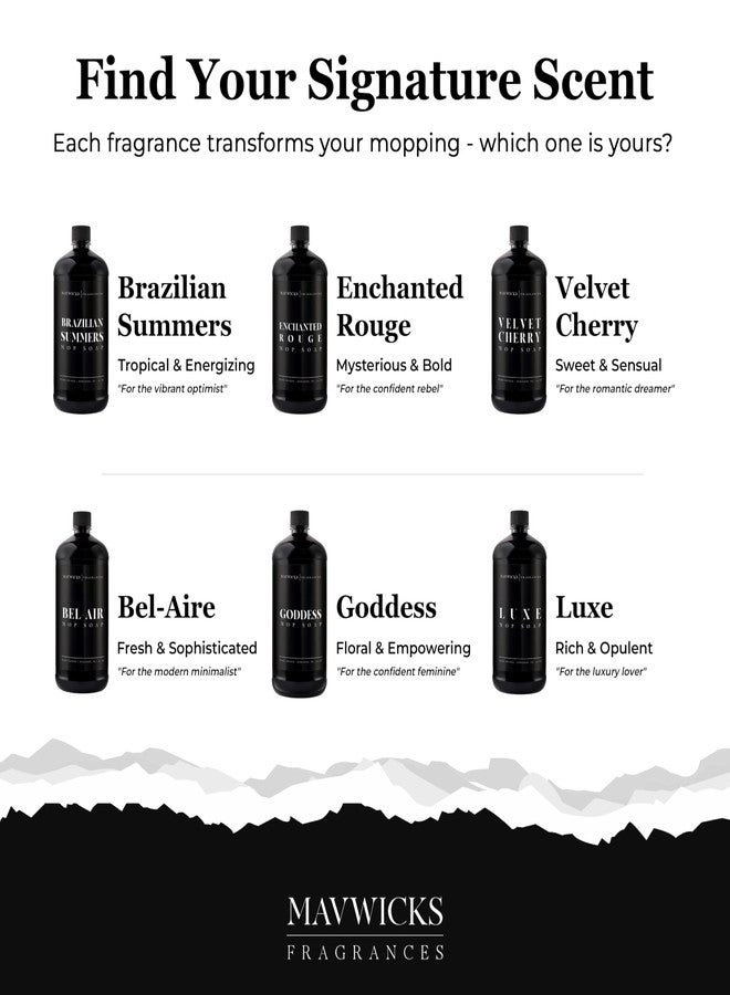 Mavwicks Fragrances - Luxury Mop Soap (Enchanted Rouge) 32 Oz – Enchanted Rouge Scented Floor Cleaner for Mopping – Pet Safe, Best Smelling Mop Detergent for All Surfaces - Image 4
