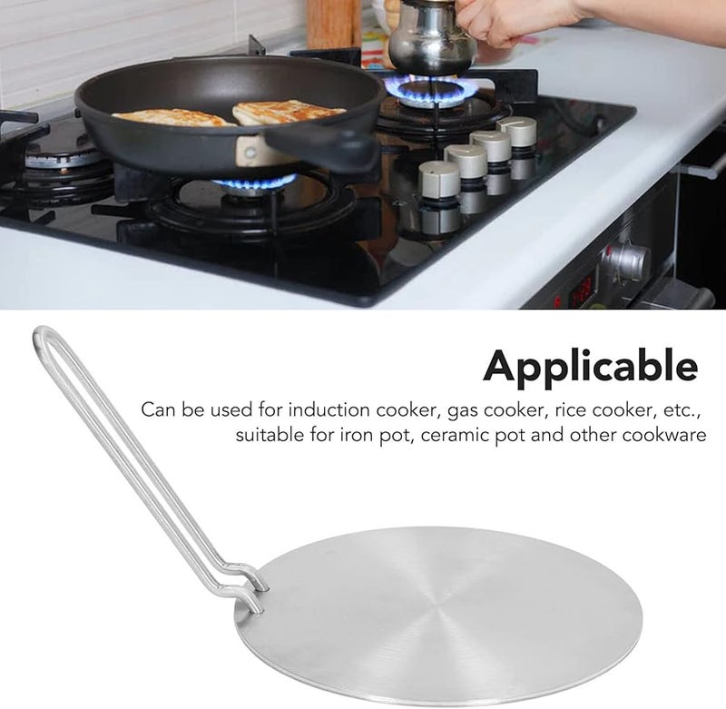 Pilipane Heat Diffuser Induction Plate For Efficient Heating Safe Handle Versatile Compatibility - Image 3