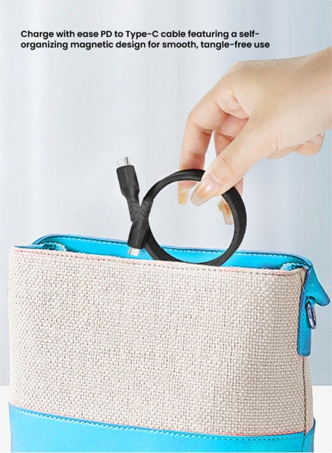 SEEKEN 60W MAGNETIC BRAIDED CABLE | Fast Charging | Braided Cable | Premium Design. - Image 2