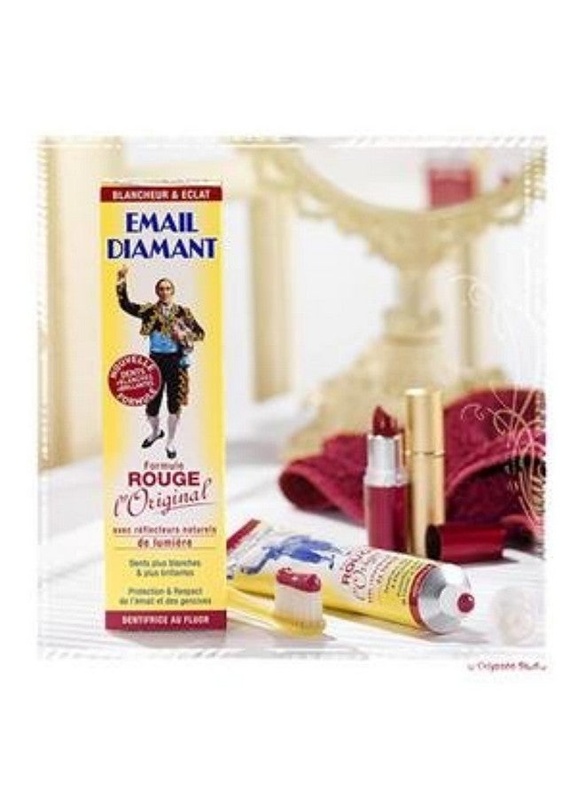 Email Diamant X3 Email Diamant Cosmetic RED Toothpaste - Formule Rouge Original (X3 Tubes) - Image 2