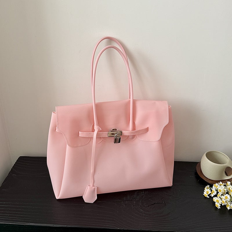 2026 Women Summer Kiikii Style Jelly Bag Tote Handbag Large Capacity Underarm Bag - Image 5