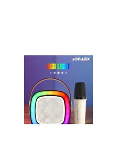 SOniLEX LED Wireless Audio Microphone Kid Karaoke Family Singing Song BT Speaker Outdoor Card Subwoofer With Mic  - Image 2