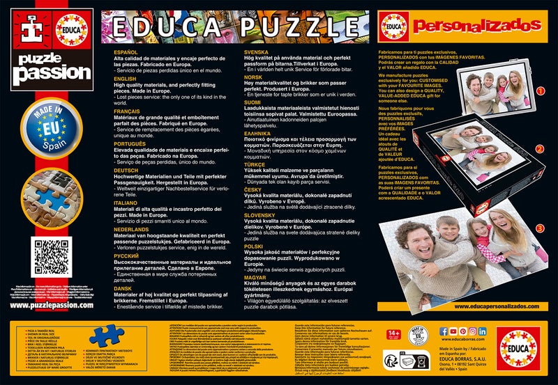 Educa Greatest Bookshop in The World 5000 Piece Jigsaw Puzzle Puzzle Glue Included Completed Image Measures 6175 x 4225 Ages 14 18583 - Image 4