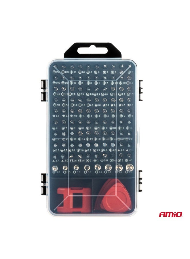 AMIO 115-in-1 Precision Screwdriver Set – Electronics Repair Toolkit with Bits, Case & Accessories - Image 5