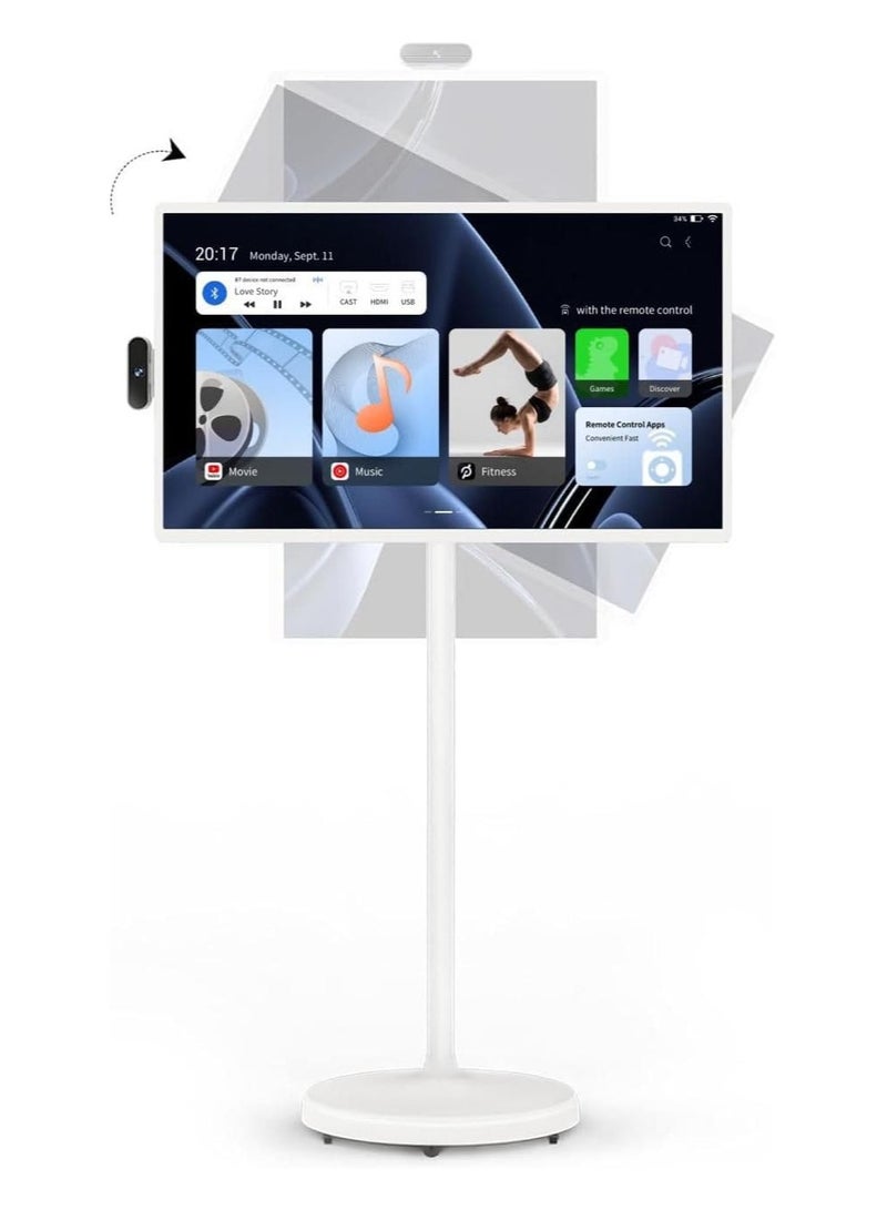 Taktik Portable Smart Screen 27 Inch With Built-in Camera