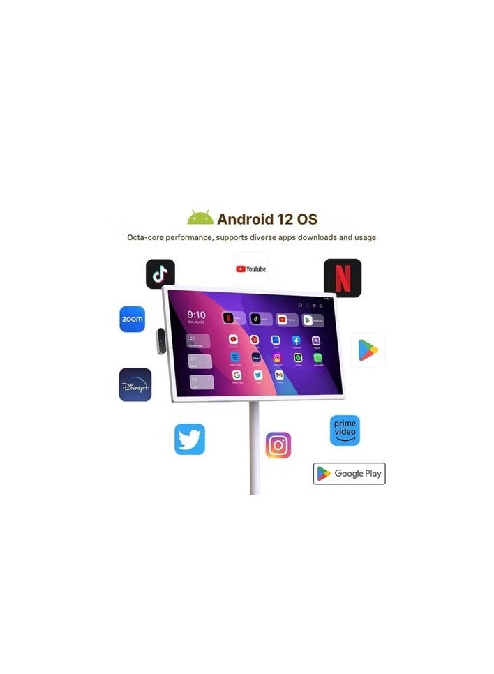 Taktik Portable Smart Screen 27 Inch With Built-in Camera