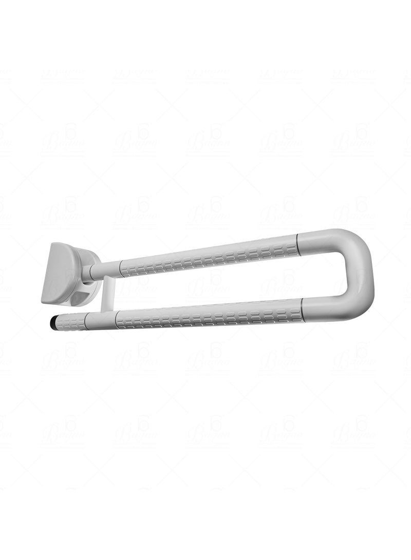 B BAGNO premium quality pvc hydraulic safety bar 90° rotation angle, anti slip grip wall mounted safety bar - Image 1