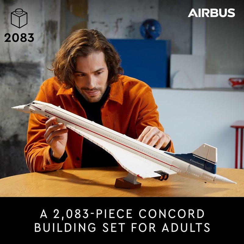LEGO Icons Concorde 10318 Building Set for 18+ Gift - Image 2