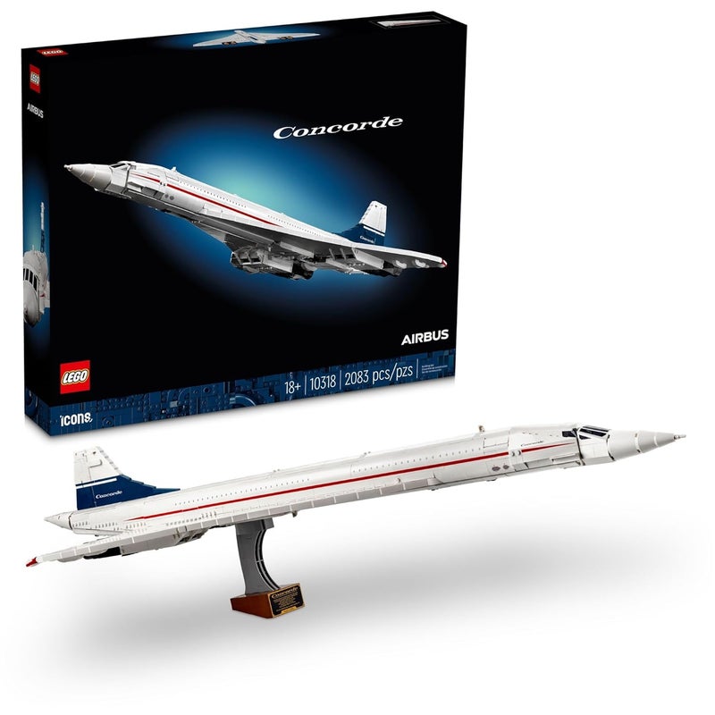 LEGO Icons Concorde 10318 Building Set for 18+ Gift - Image 1