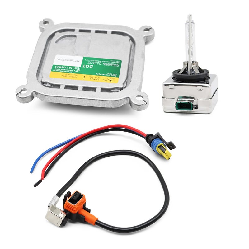Aspaton Xenon Headlight Ballast Kit with Igniter D3S Bulb Compatible with Mustang 20102019 8A5Z13C170A DL3Z13C170A 7L7Z13N021A