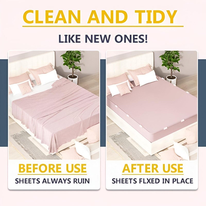 Bed Skirt Guard - Leading Clip Design to Hold Sheets Tightly, Compatible with Different Mattress Sizes, Perfect for Organizing Wires and Bags.(8) - Image 5