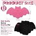 Tioncy 12 Pack Bat Kitchen Sponges Bulk Dual Sided Scrubber Sponges Dishwashing Non Scratch for Bat Kitchen Accessories Dish Scouring Black White Pink - Image 4