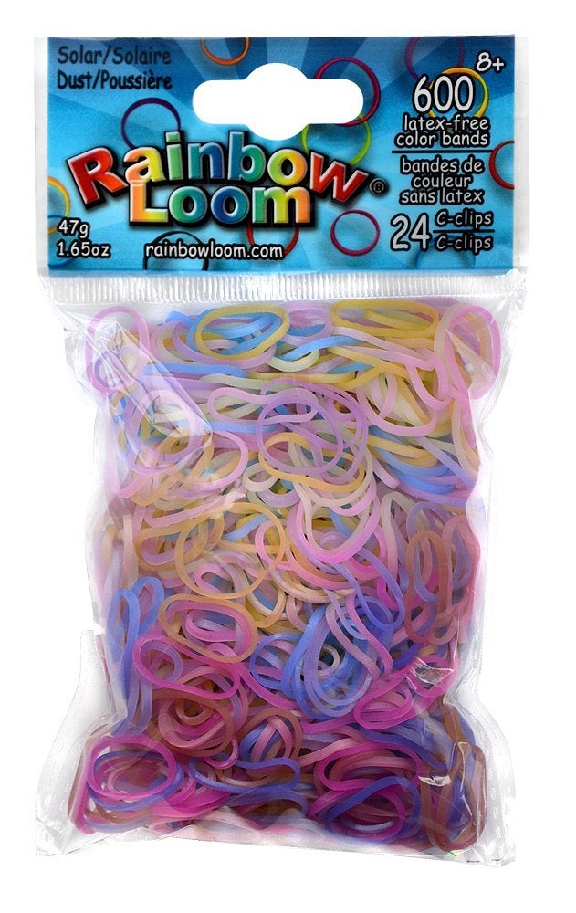 Rainbow Loom مجموعة قوس قزح® الشمسية: أشرطة الغبار مع 24 مشبك C (600 قطعة) - Image 4