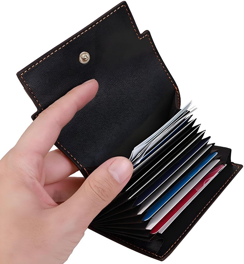 Travel Organizer - Compact women's wallet passport holder made from durable nylon, offering dedicated slots for documents, tickets, and currencies to ensure safe and organized journeys abroad. (brown) - Image 3
