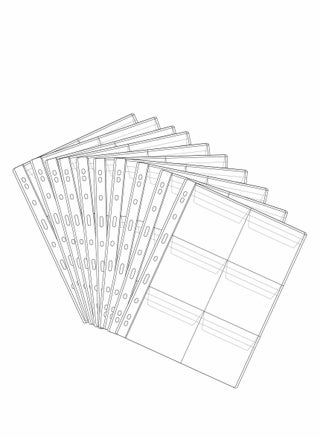 Coin Collecting Pages, 10 Sheets 6 Pocket Plastic Holders Stamp Collector Supplies for Currency Collection - pzsku/ZD0240BBC6A5AE020C1A4Z/45/_/1700192606/fc1e57d2-2b41-4569-b4c9-3ebe0e47137d