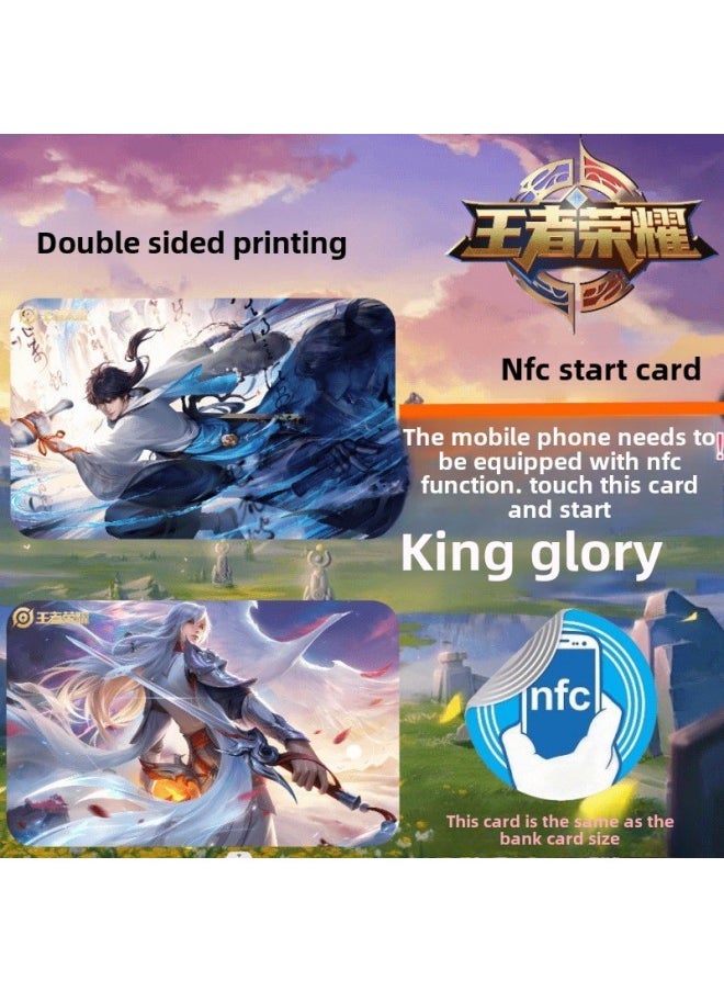 Generic - The Glory Of The King NFC Game Launch Card Animation Surrounding Naruto Dark Zone Breakout Call Of Duty Hand Tour Card-Color:Naruto-wave Feng Shui Gate And Naruto - Image 1