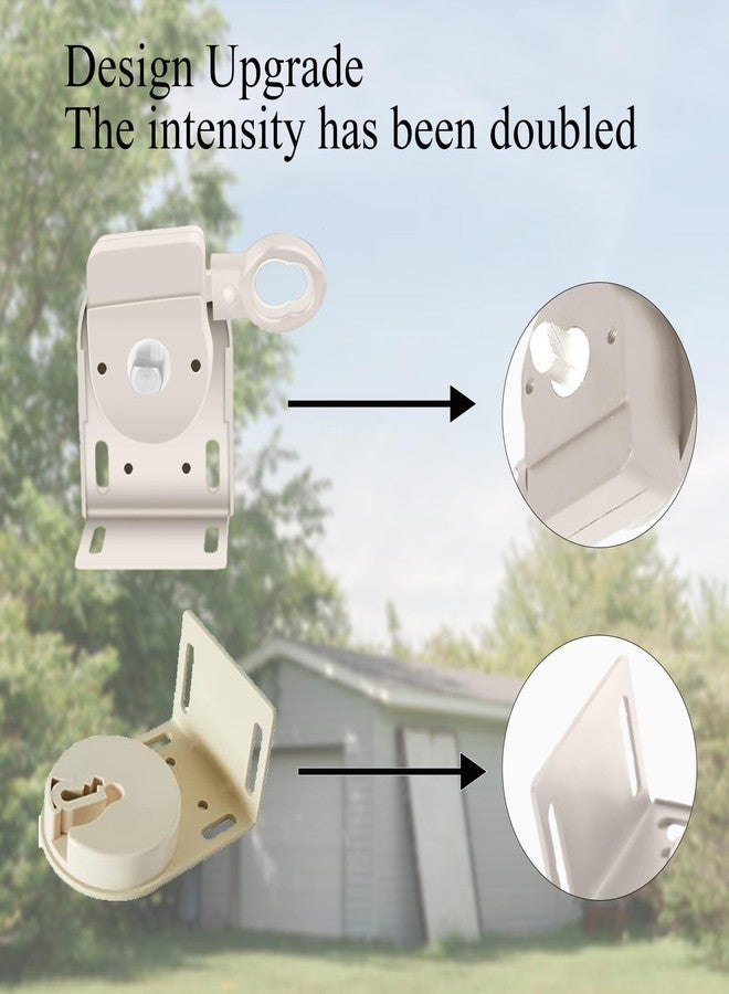 U/D UD Universal Replacement Mounting Bracket for IndoorOutdoor Roller Shade, Roller Blind Accessories (Beige Cordless Bracket) (QSZJ) - Image 5