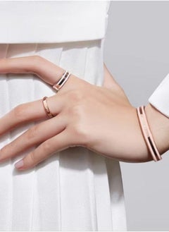 Daniel Wellington Emalie Two Tone Cutout Bracelet  - Image 2