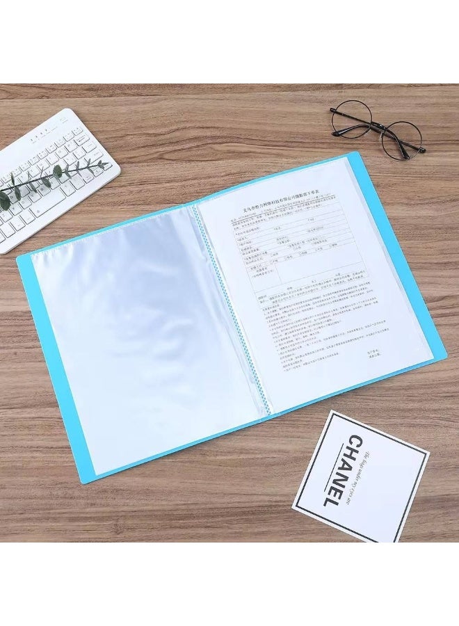 A4 10-pocket document holder for important papers; made of plastic and fiber. Dimensions: 31 x 45 cm. - Image 2