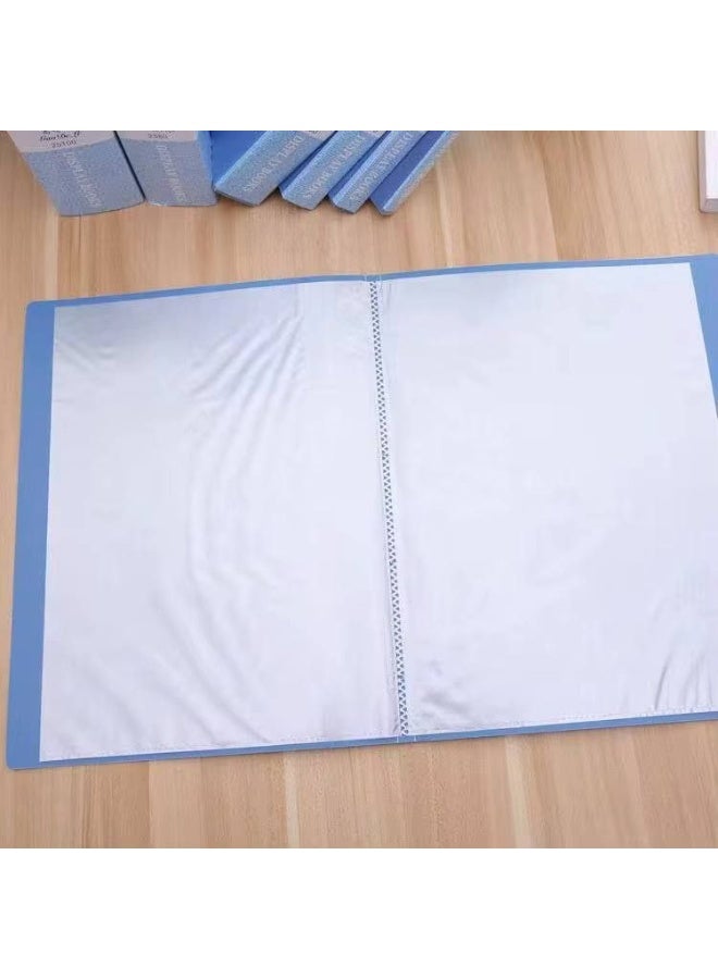 A4 10-pocket document holder for important papers; made of plastic and fiber. Dimensions: 31 x 45 cm. - Image 3
