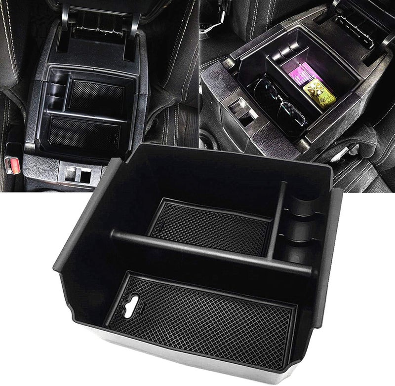 JOJOMARK Compatible with Jeep Wrangler JK and JKU Accessories 2011-2018 Center Console Tray Organizer - Image 1