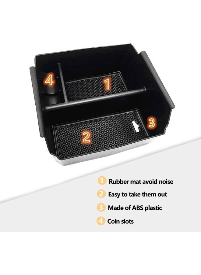 JOJOMARK Compatible with Jeep Wrangler JK and JKU Accessories 2011-2018 Center Console Tray Organizer - Image 4