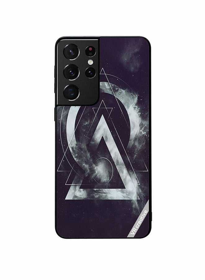 VR CREATIVE - Protective Case Cover For Samsung Galaxy S21 Ultra 5G Abstract Design Multicolour - Image 1