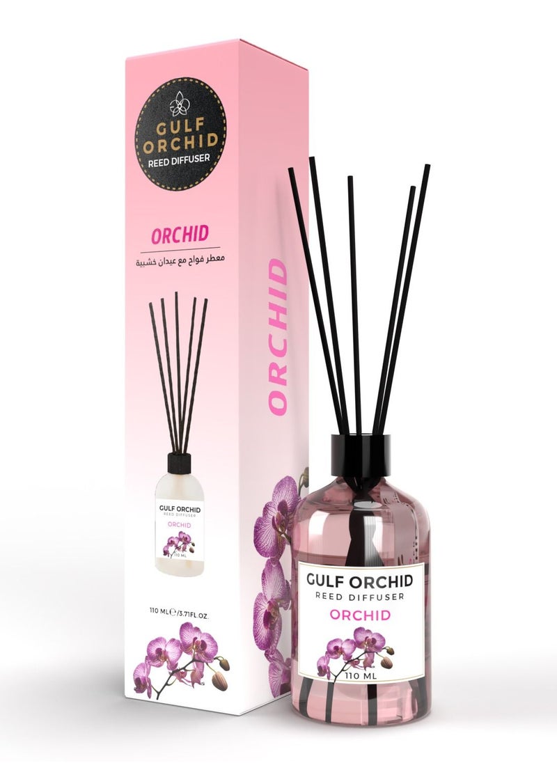 Gulf Orchid - Orchid Reed Diffuser 110ml for Home & Office - Image 1