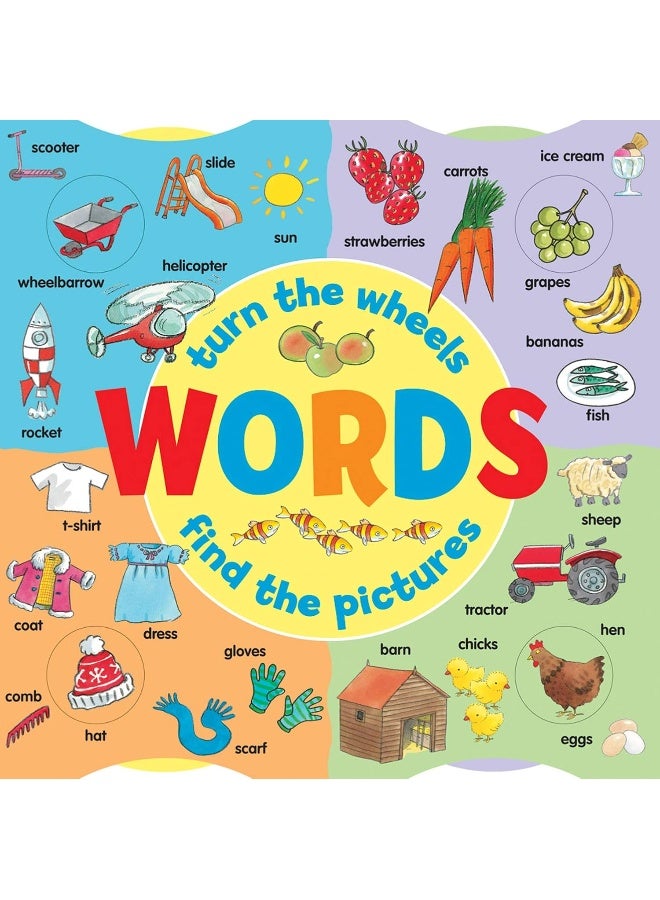 Words: Turn the Wheels - Find the Pictures  - Image 1