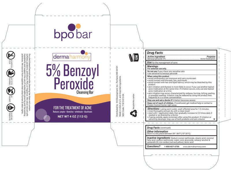 Dermaharmony صابون تنظيف ديرماهارموني 5% بيروكسيد البنزيل لعلاج حب الشباب (4 أونصة) - Image 4